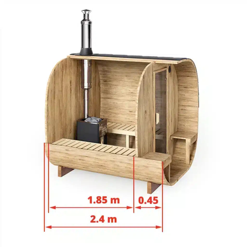 Norska 2.4 með útisætum