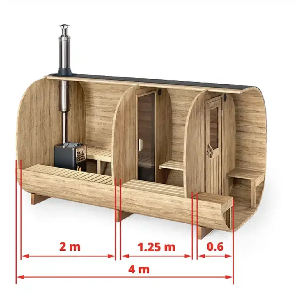 Norska 4m - með herbergi