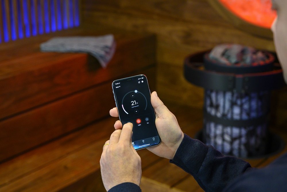 Harvia legend 6.9kw Wifi með snertisskjá