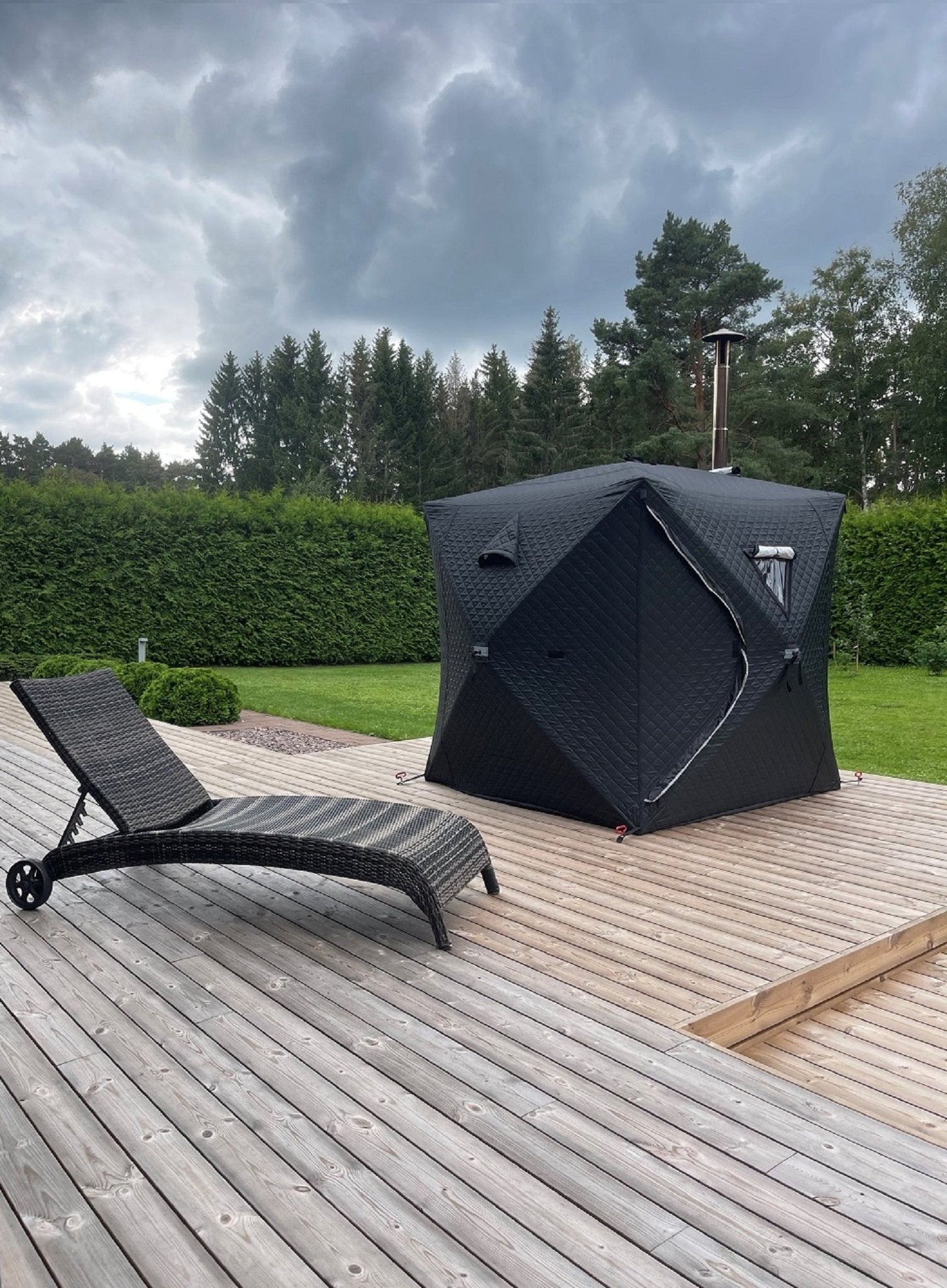 Saunatjald stærra allur pakkinn!