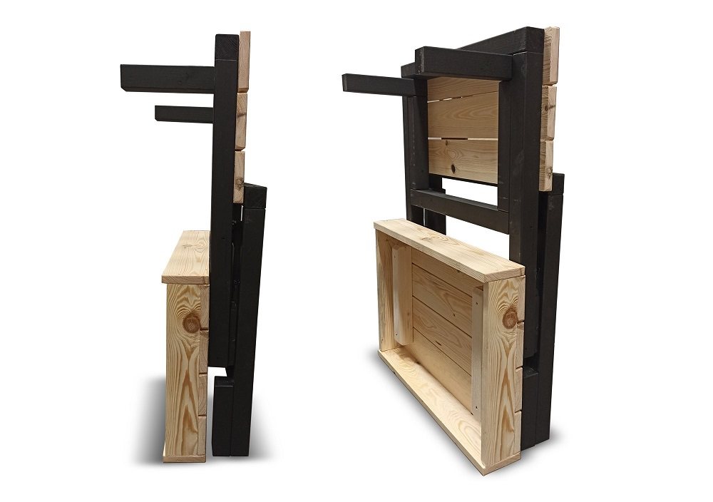 Auka sauna bekkur minni