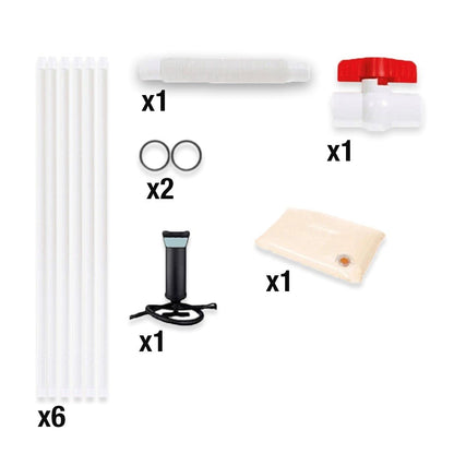 Uppblásinn kaldur pottur