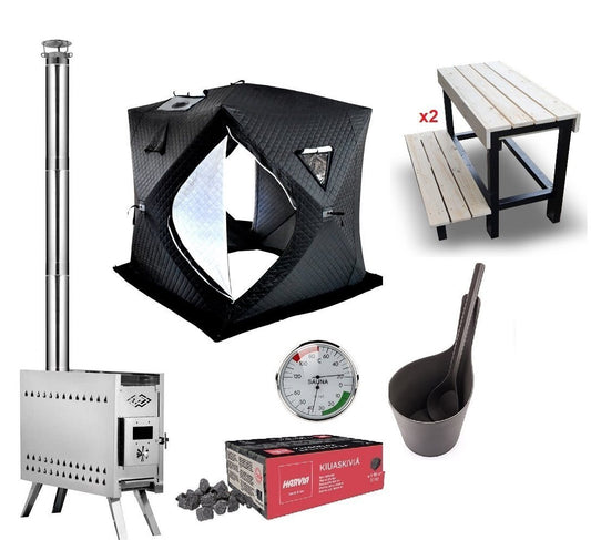 Saunatjald minna allur pakkinn!