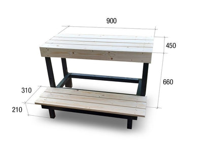 Saunatjald stærra allur pakkinn!